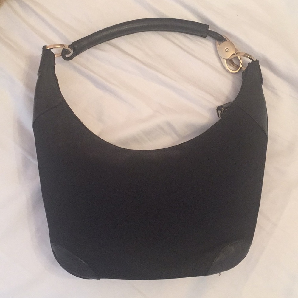 Black Gucci shoulder bag